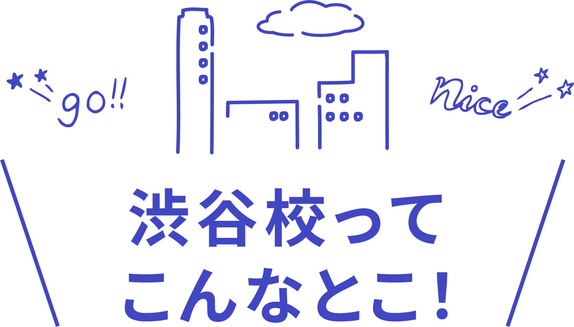 渋谷校ってこんなとこ