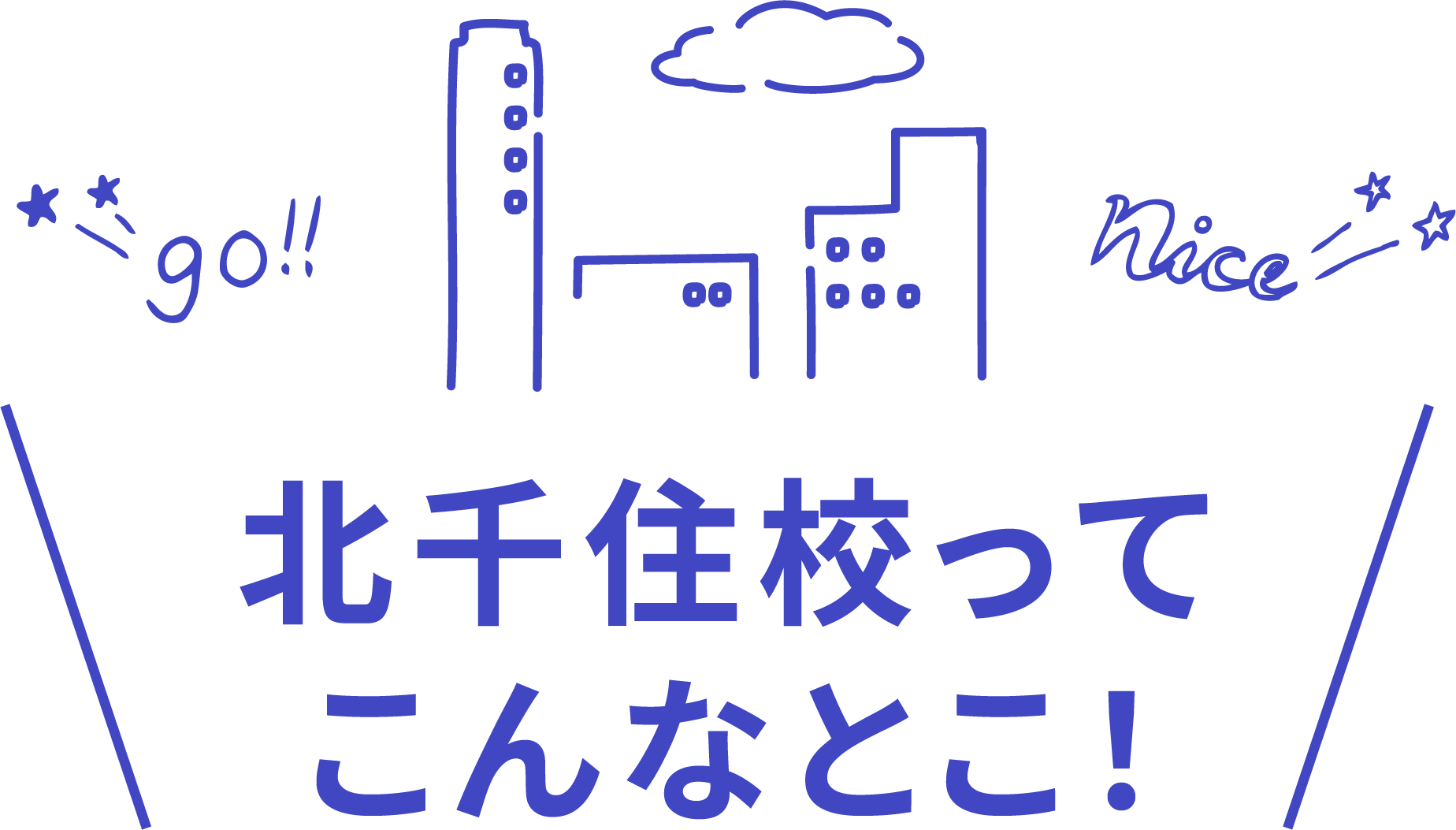 北千住校ってこんなとこ