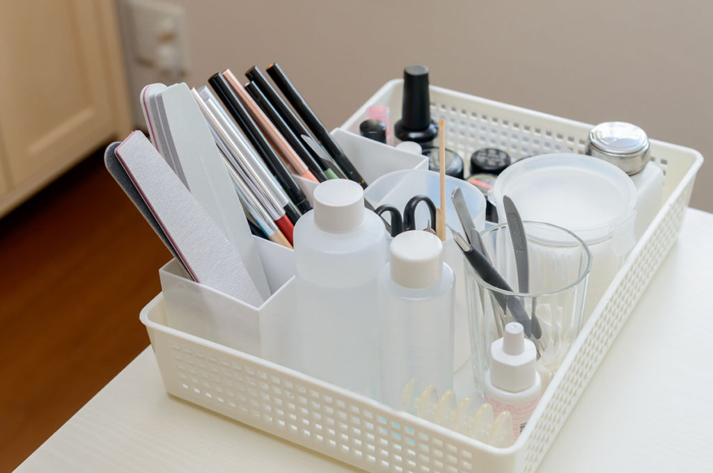 グラデーションネイルに必要な用具・用材と下準備