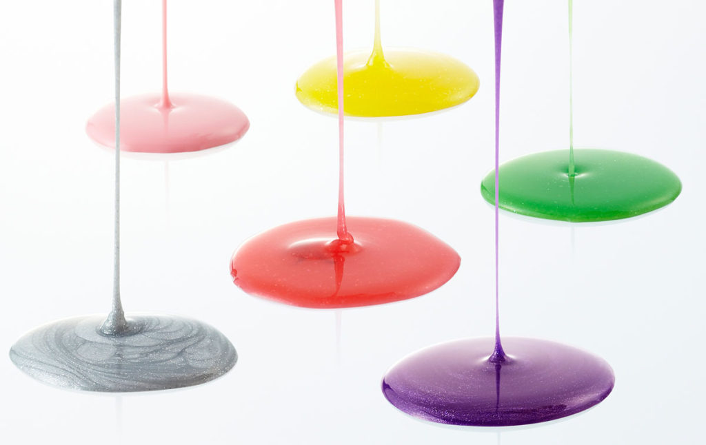 カラフルなジェルのイメージ画像