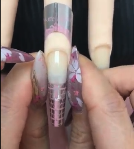 ピンチングしている様子