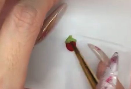 3Dアートを作成している様子