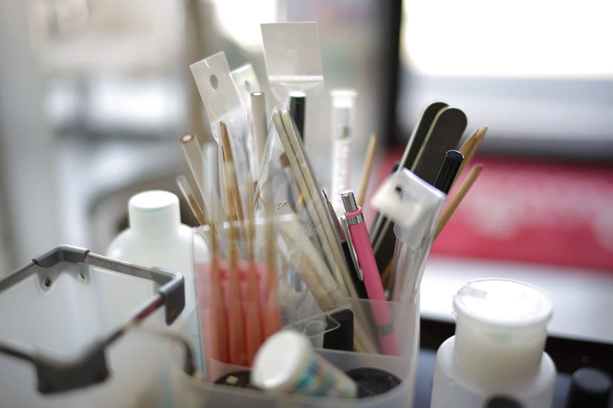 ネイリスト検定3級で使う持ち物の画像