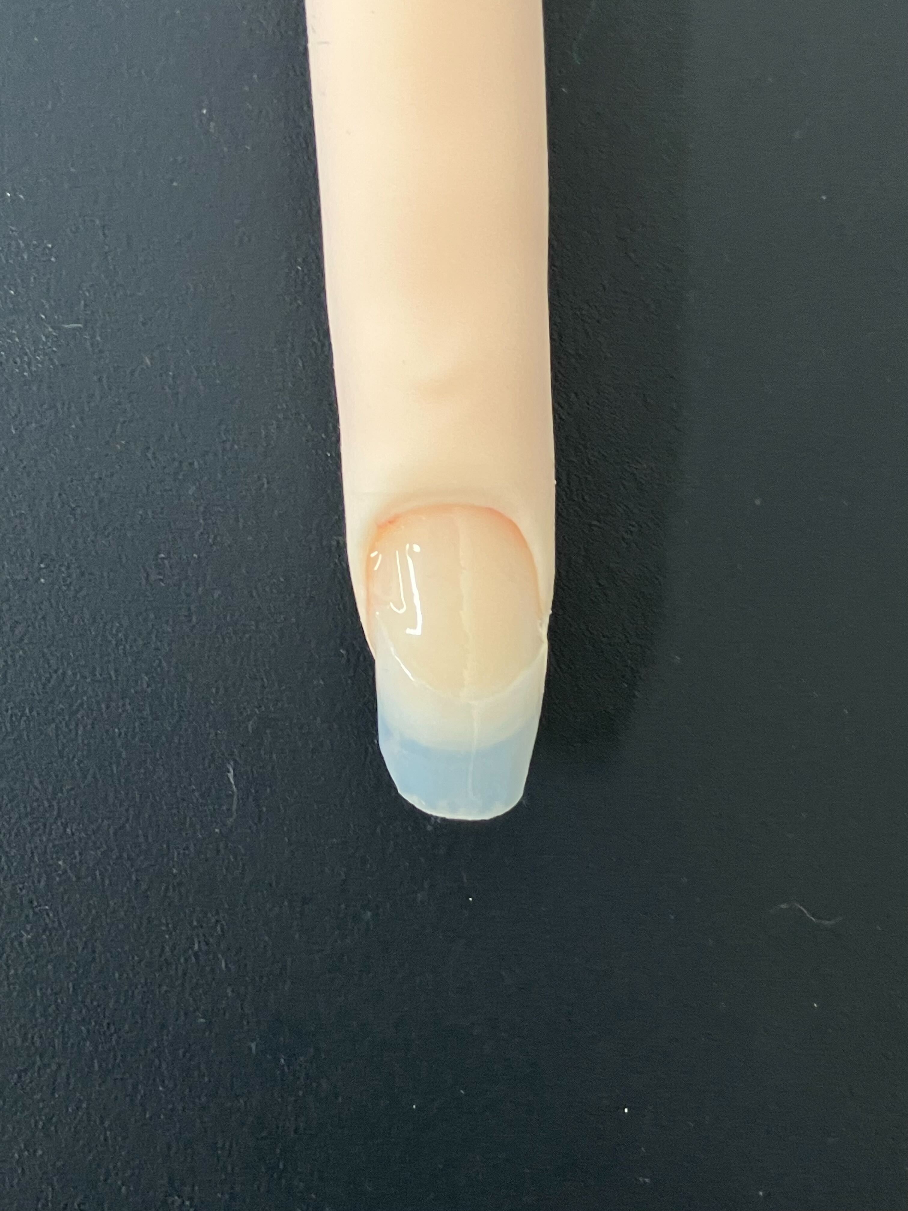 ネイリスト検定2級不合格の可能性がある画像例 上